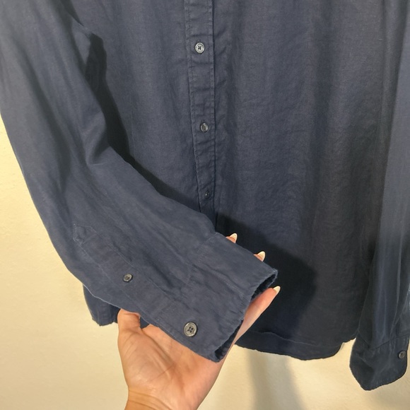 Michael Kors Men's Dark Blue Casual Shirt - Picture 6 of 7